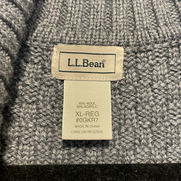 LLBean Wool Cardigan - Picture 3 of 4